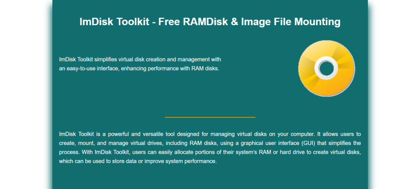 How Do You Download and Install ImDisk Toolkit