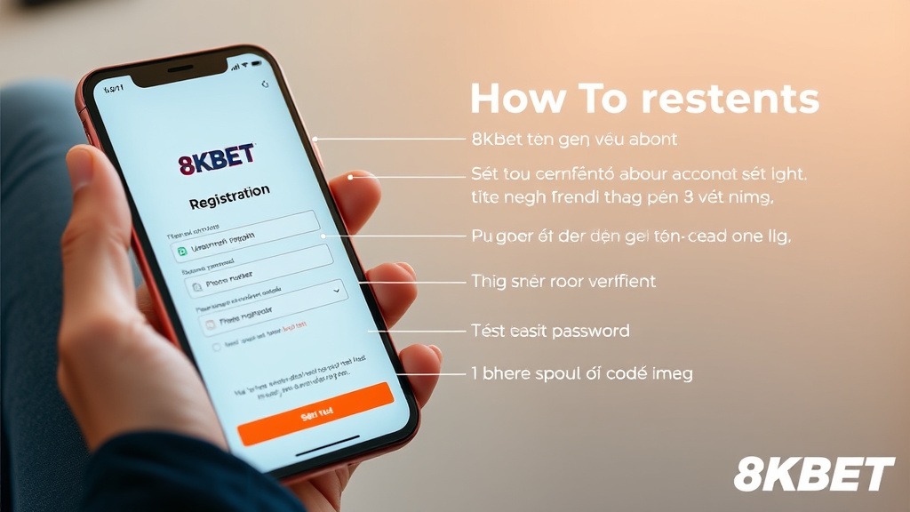 Đăng ký 8KBET - Hành trình bắt đầu trải nghiệm đỉnh cao cá cược trực tuyến an toàn, dễ dàng và nhiều ưu đãi hấp dẫn