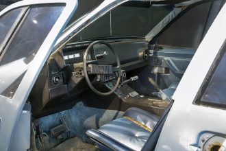 electric car dashboard with a touchscreen display