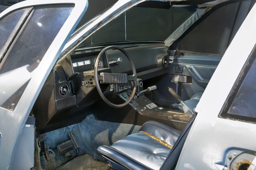electric car dashboard with a touchscreen display